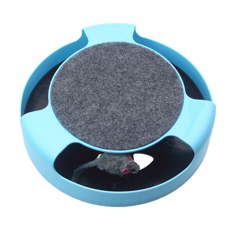 Jouet Automatique pour Chat – Griffoir et Fun à 360° Sans Piles