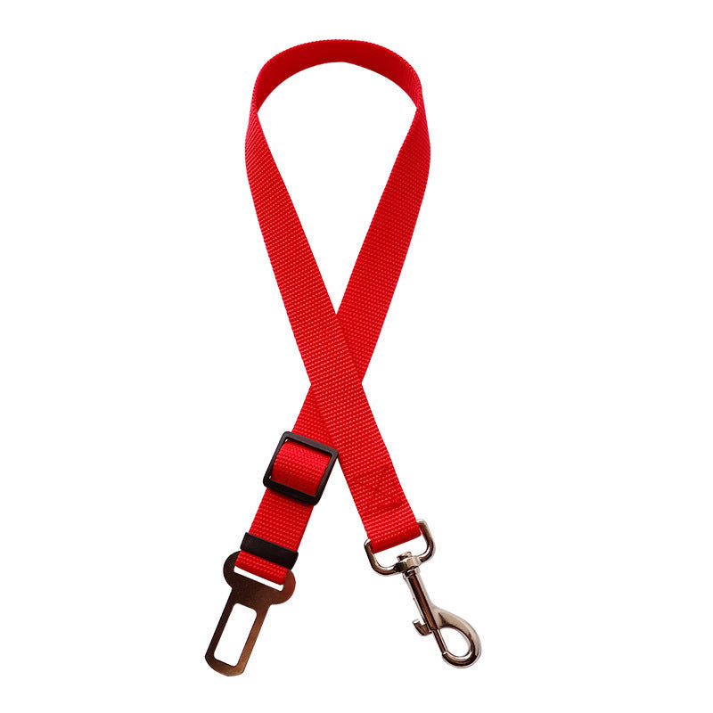 Ceinture de Sécurité Réglable pour Chien & Chat (Anti-Choc & Anti-Fugue en Voiture)