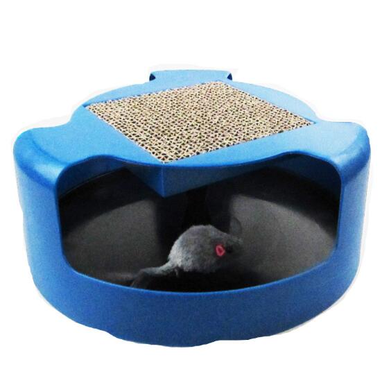 Jouet Automatique pour Chat – Griffoir et Fun à 360° Sans Piles