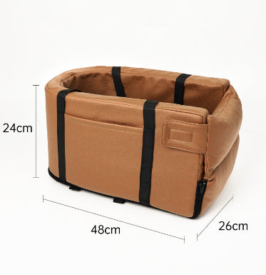 Sac de Transport Voiture 2-en-1 pour Chats et Chiens – Portable, Confortable et Sécurisé