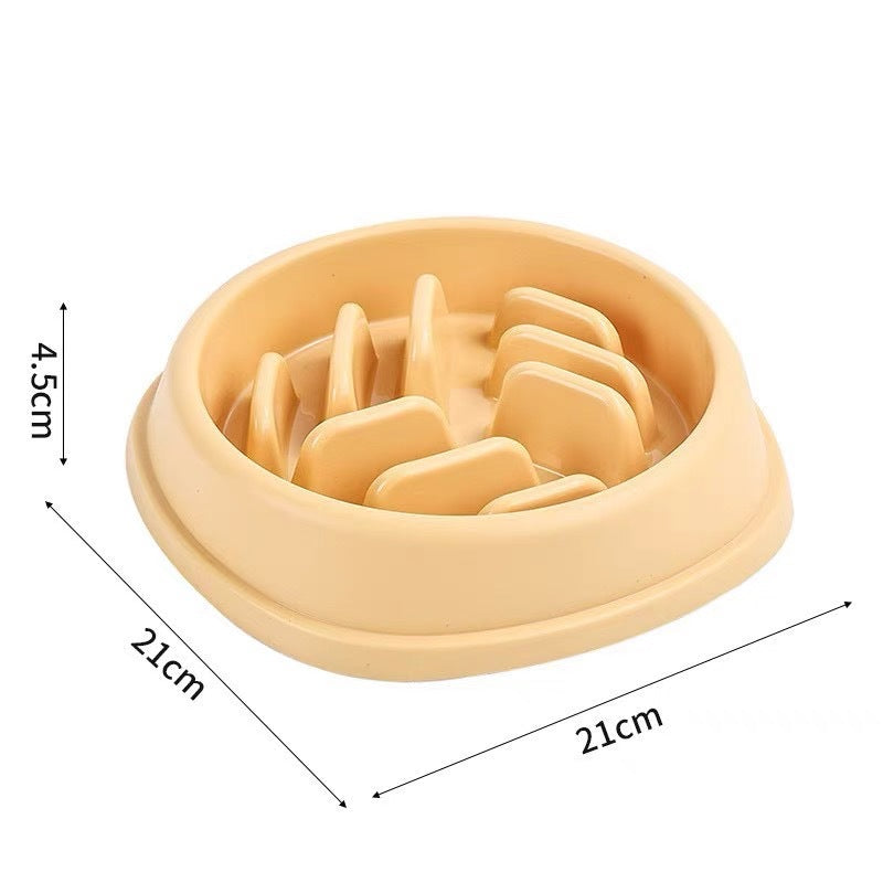 Gamelle Anti-Glouton pour Chiens & Chats (Réduit l’Anxiété & Protège la Digestion