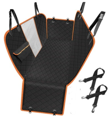 Housse de Siège Voiture Imperméable & Anti-Rayures pour Chien (Protection Totale + Filet Anti-Stress