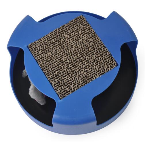 Jouet Automatique pour Chat – Griffoir et Fun à 360° Sans Piles
