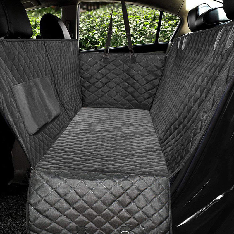 Housse de Siège Voiture Imperméable & Anti-Rayures pour Chien (Protection Totale + Filet Anti-Stress