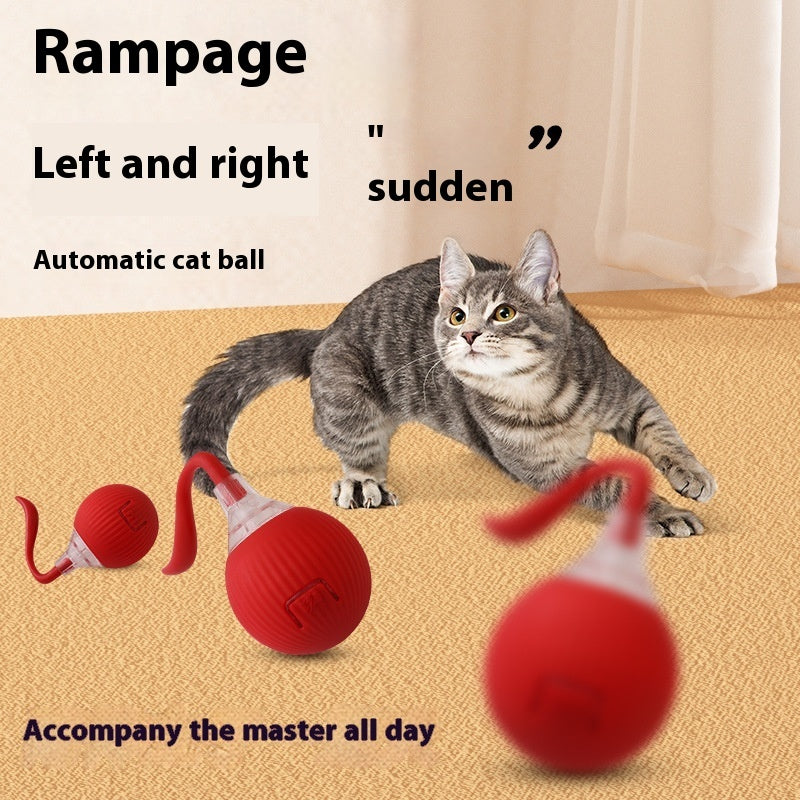 Balle Intelligente Interactive pour Chat – Jouet Automatique qui Bouge et Stimule l’Instinct de Chasse