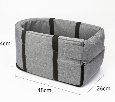 Sac de Transport Voiture 2-en-1 pour Chats et Chiens – Portable, Confortable et Sécurisé