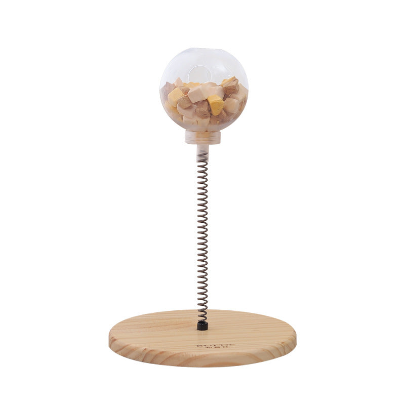 Balle Distributeur de Friandises pour Chats et Petits Chiens – Jouet Interactif Anti-Ennui