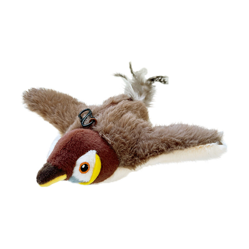 ChattyGazouille – L’Oiseau Volant Interactif qui Fait Gazouiller votre Chat ! 🐦✨