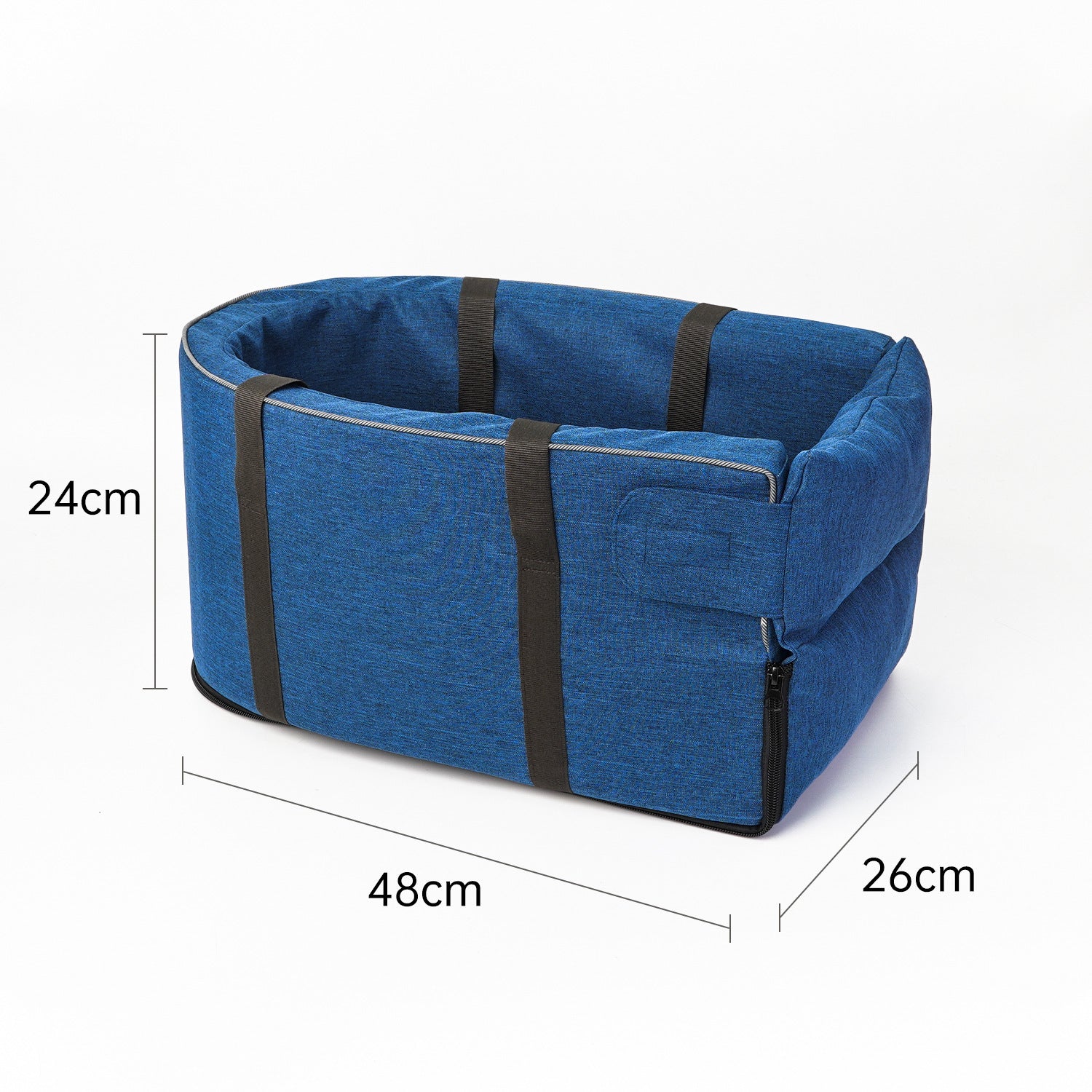 Sac de Transport Voiture 2-en-1 pour Chats et Chiens – Portable, Confortable et Sécurisé